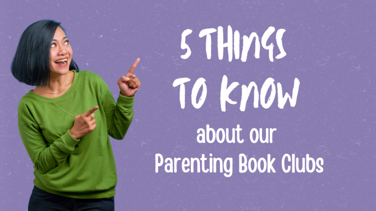5 things to know about the Parenting Book Clubs
